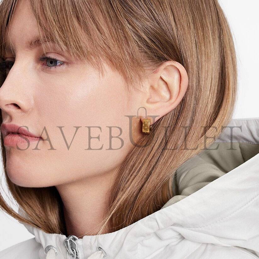 LOUIS VUITTON NANOGRAM EARRINGS M00397 LOUIS VUITTON NANOGRAM EARRINGS M00397